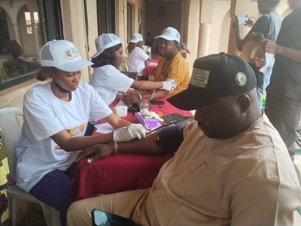 Jubilation in lfe East as Hon. Olufayo Henry  Oladapo Bankrolls Free Medical Treatment for  Over 1,000 Residents.